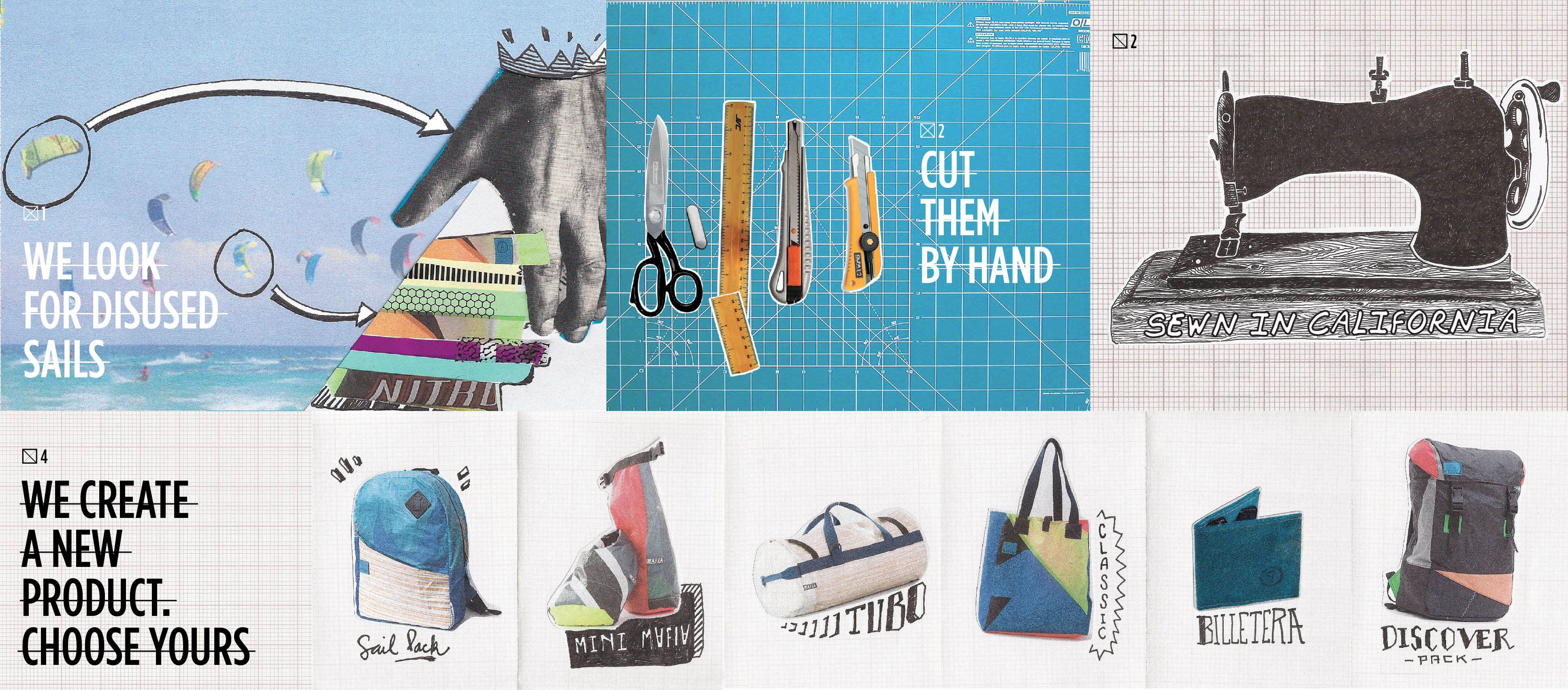 Mafia Bags From Repurposed Sails