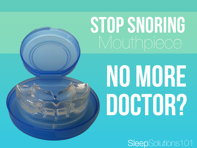 Stop Snoring without Surgery'