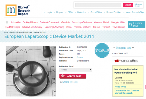 European Laparoscopic Device Market 2014'
