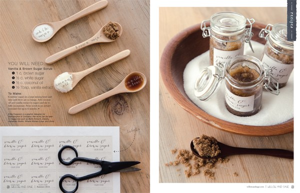 Willow and Sage Volume 1 Spread'