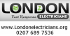 London Electricians Logo and Phone Number'