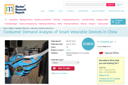 Consumer Demand Analysis of Smart Wearable Devices in China'