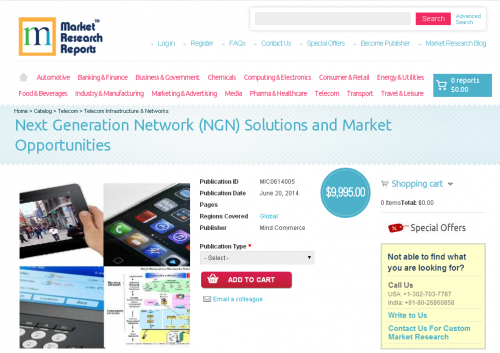 Next Generation Network (NGN) Solutions and Market Opportuni'
