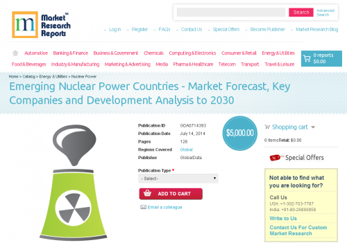 Asia-Pacific to Lead Nuclear Power Development to 2030'