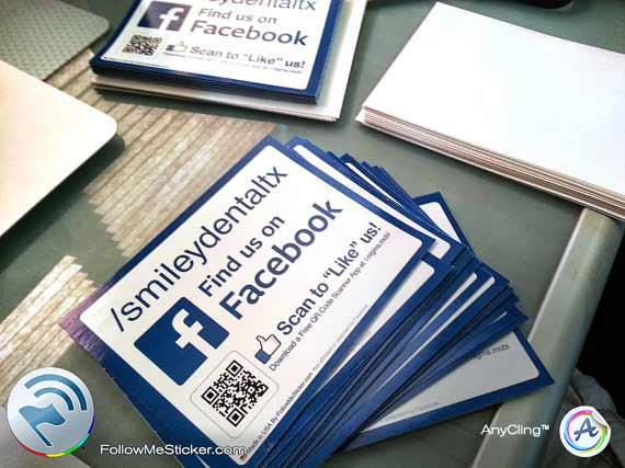 Example set of AnyCling&amp;trade; Stickers'