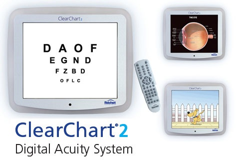 First Digital Eye Chart: Clear Chart