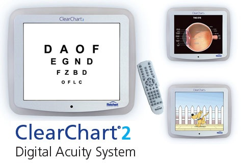 First Digital Eye Chart: Clear Chart'