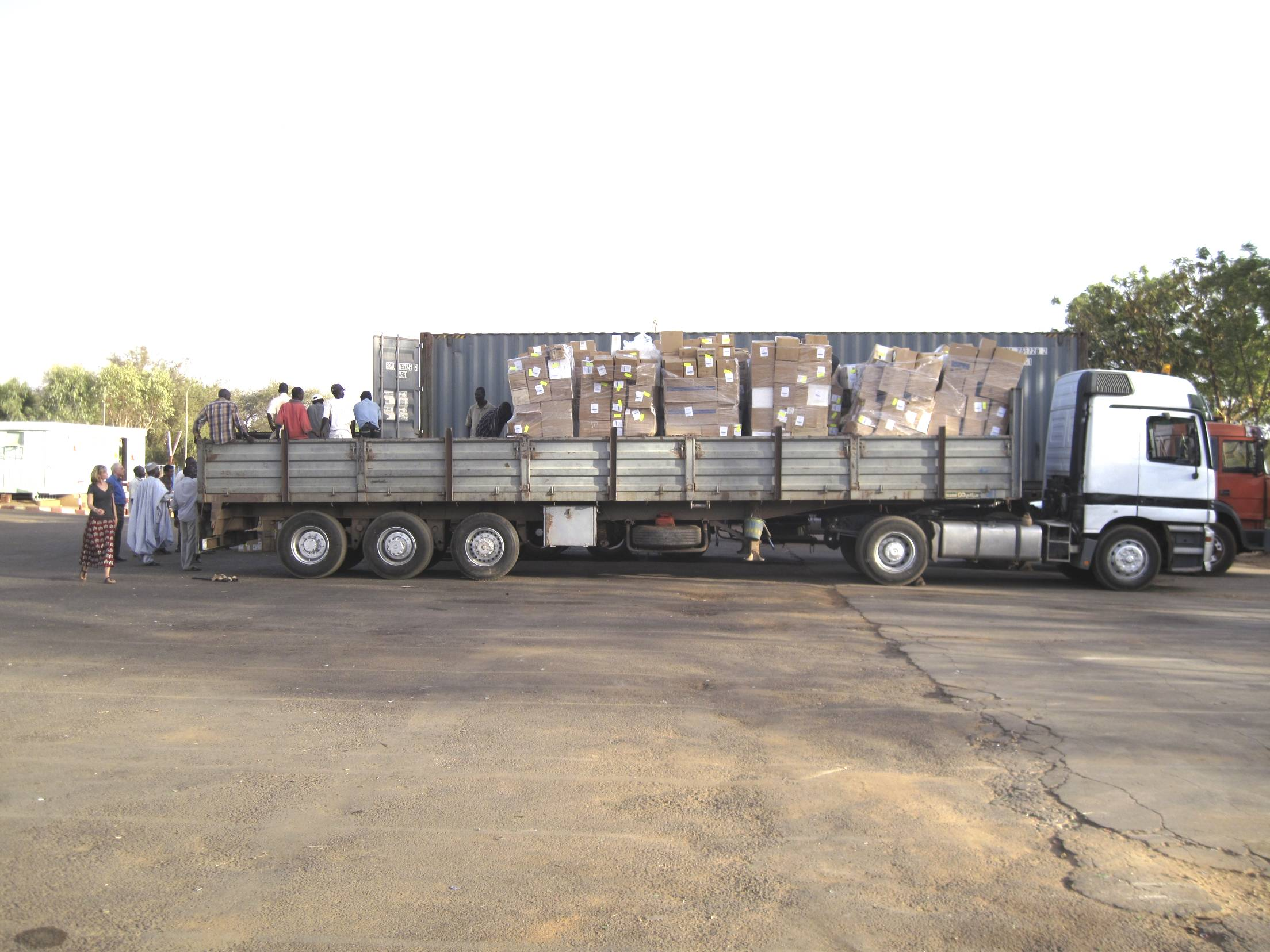 Shipment of Hope Kirker African Medical Relief Association