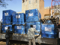 Shipment of Hope Kirker African Medical Relief Association
