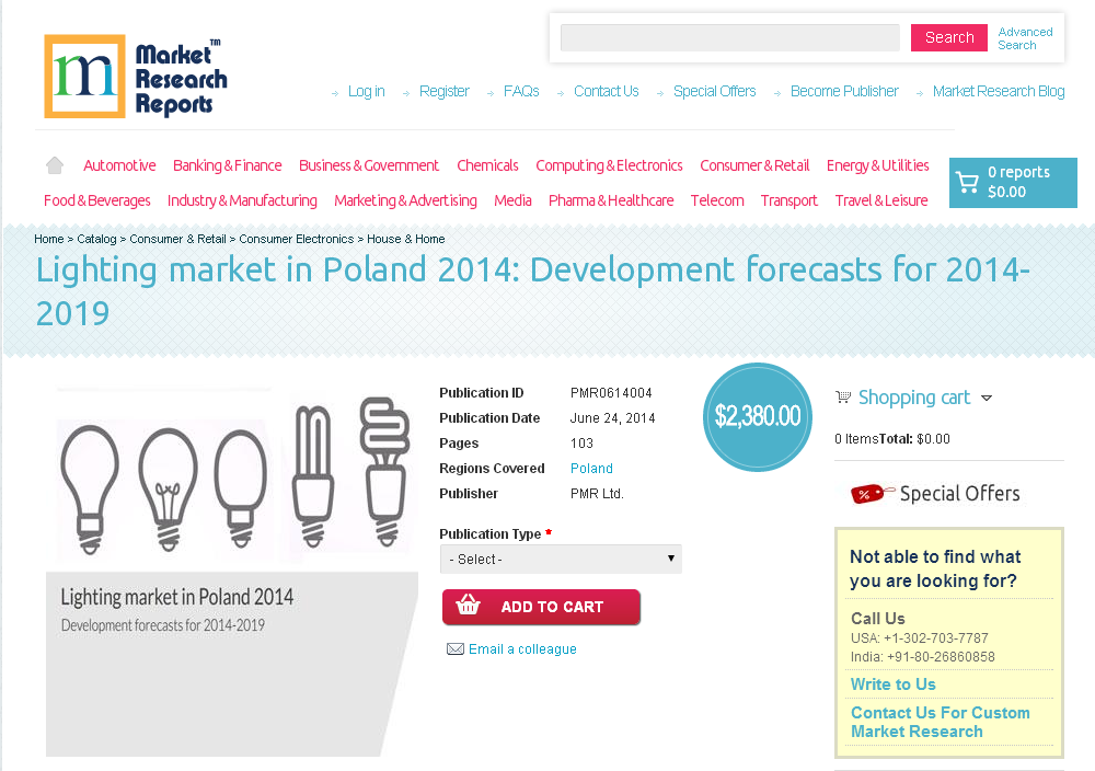 Lighting market in Poland 2014'