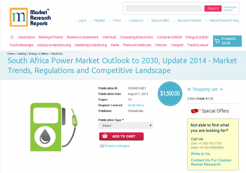 South Africa Power Market Outlook to 2030'