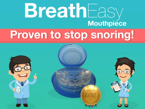 Anti snoring mouthguard'