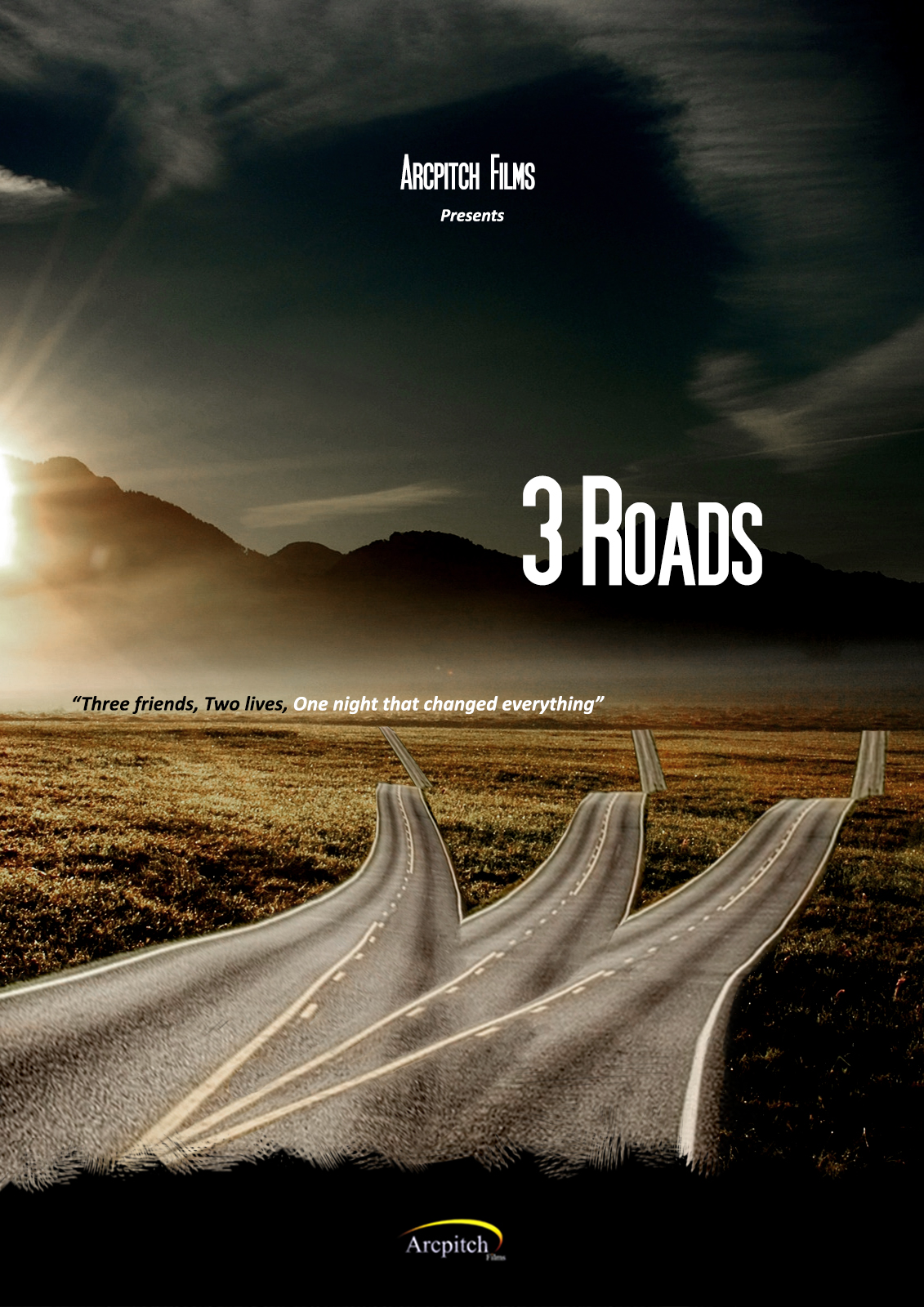 Arcpitch Films Upcoming Film 3Roads'