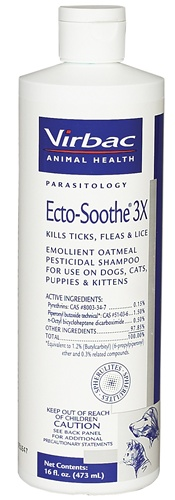 Ecto-Soothe 3X Shampoo'