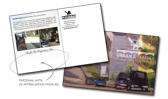 Urban &amp; Feather Oil Painter Dave Rasel