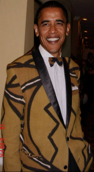 African Tux for President Obama Elmore African Imports'