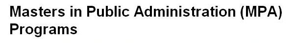 Masters in Public Administration Degree Guides'
