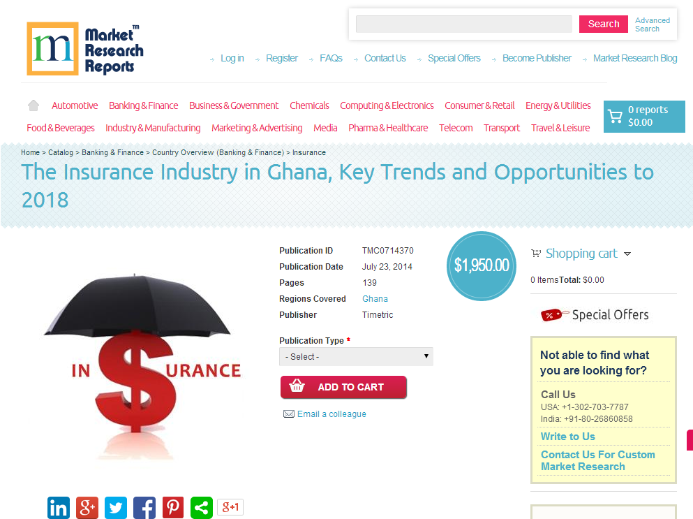 Insurance Industry in Ghana Opportunities ot 2018'