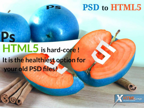 PSD to HTML Conversion Services'