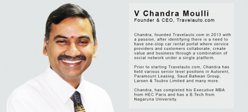 V Chandra Moulli - Founder &amp;amp; CEO of Travelauto.com'