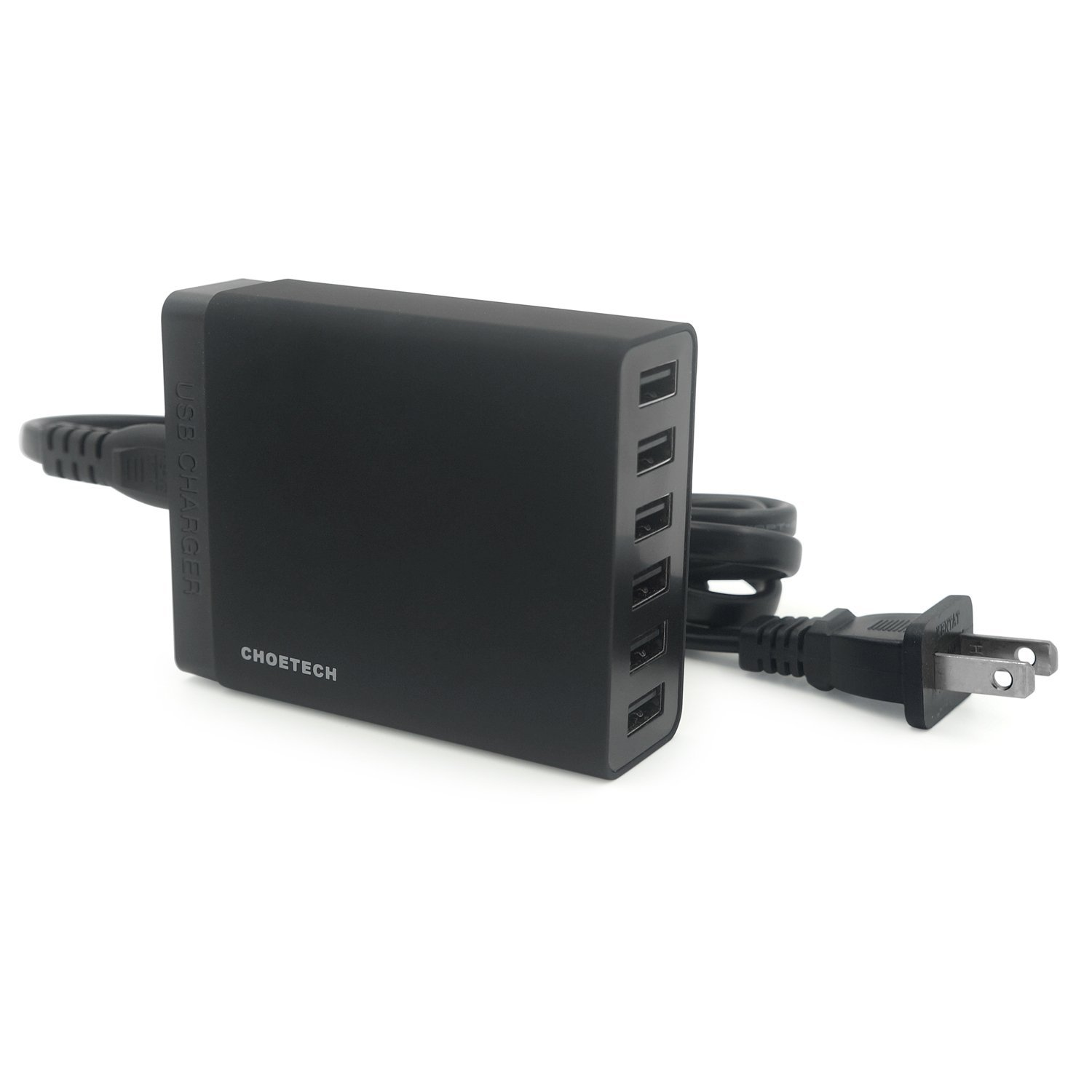 CHOETECH 50W 10Amps 6-Port USB Rapid Charger For iPhone