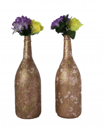 Decorative Glass Vases by Unique Home Decor Line of Charisma