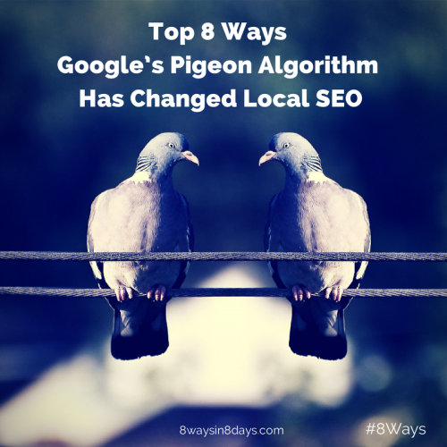 Top 8 Ways Google&amp;rsquo;s Pigeon Algorithm Has Changed L'