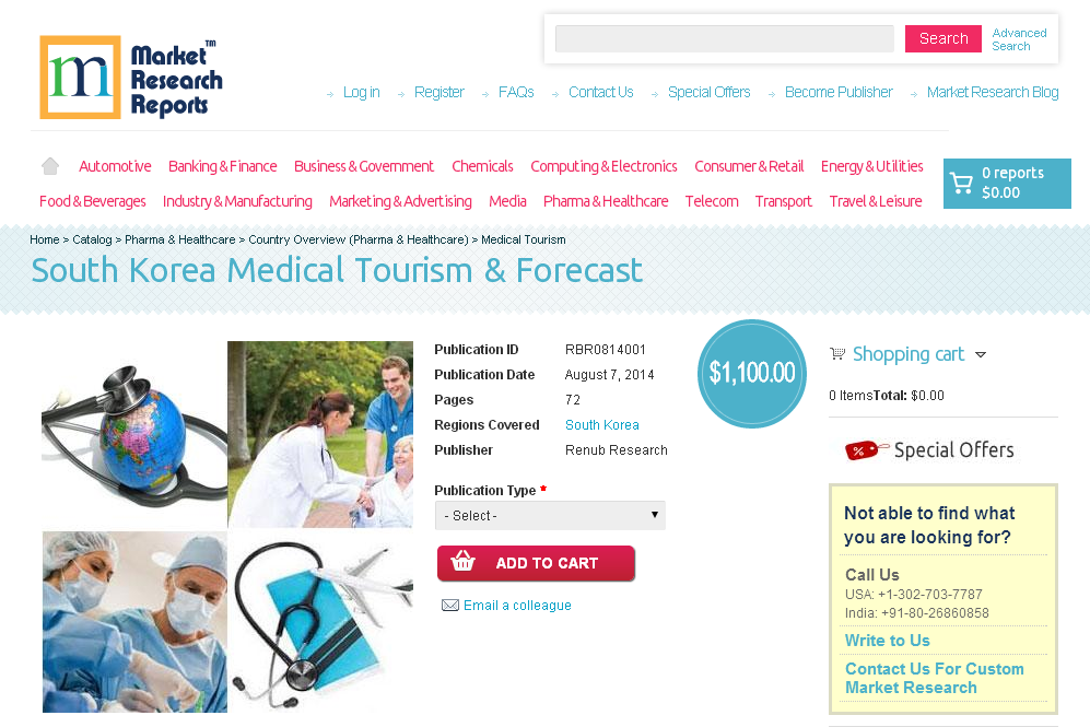 South Korea Medical Tourism &amp;amp; Forecast'