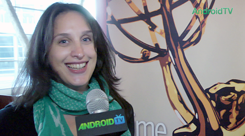 Holly Schlesinger pre Emmy talk on Androidtv.com'