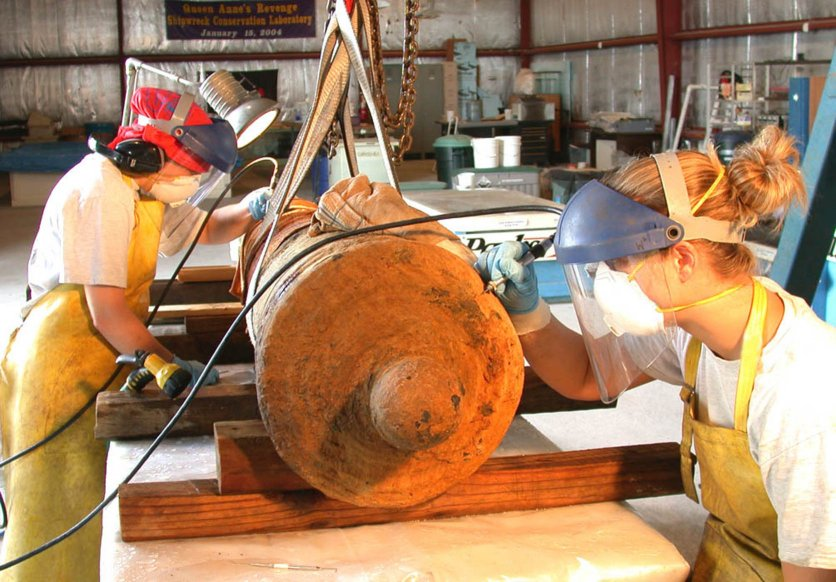 QAR shipwreck artifacts