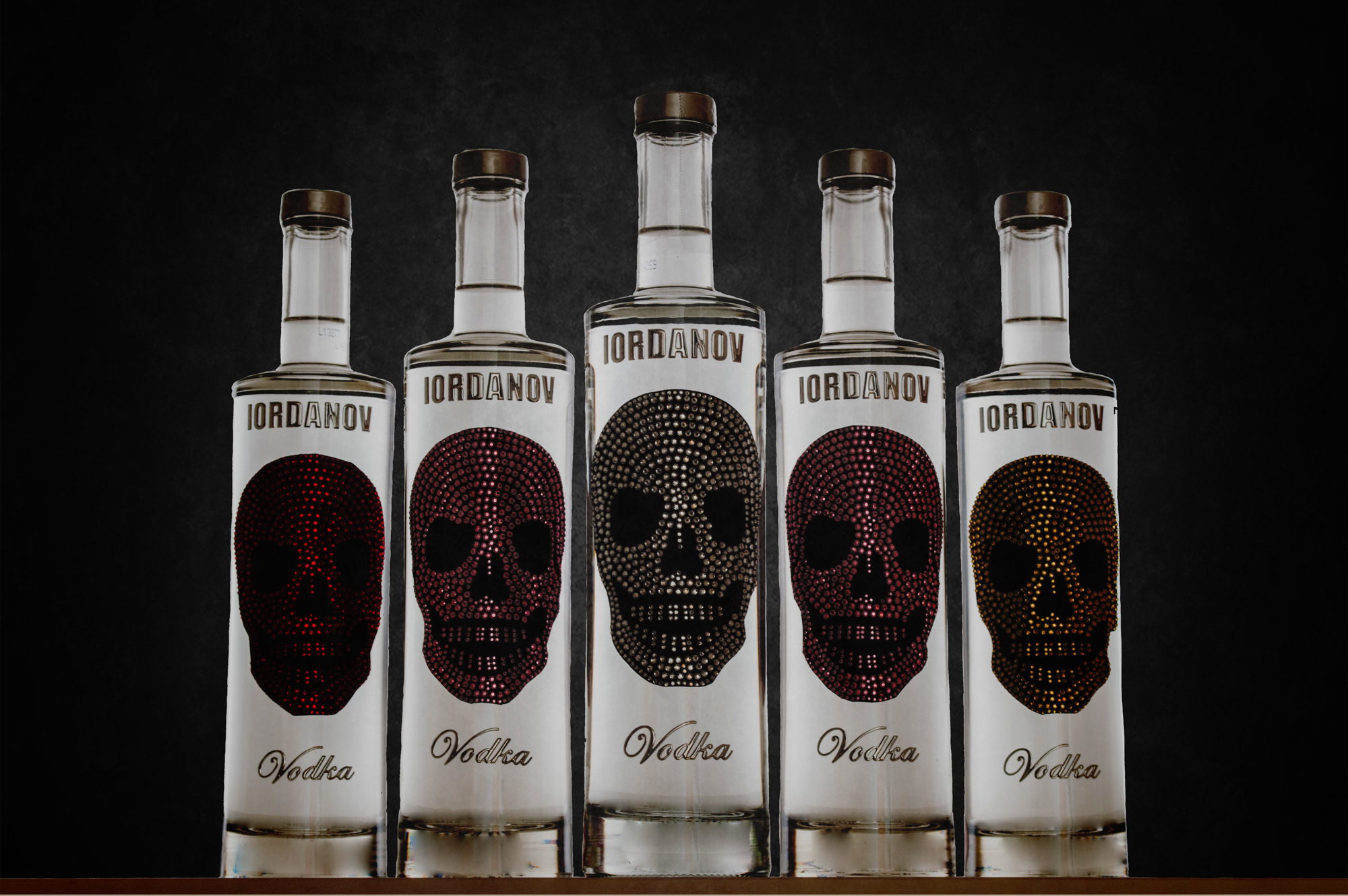 iordanov Vodka Bottle Range'