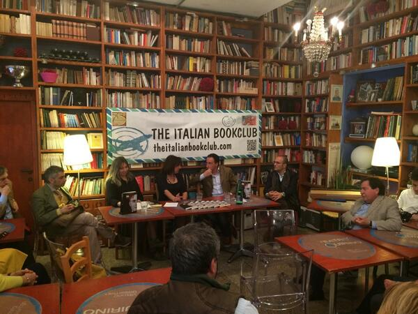 ITALIAN BOOK CLUB HOSTS 007 BOOKBOND'