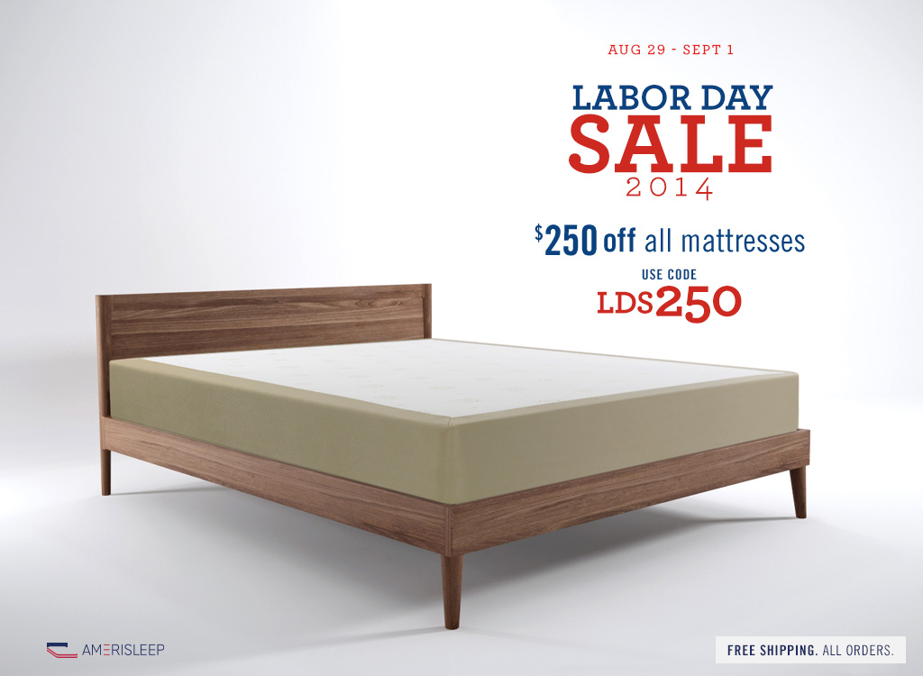 Amerisleep Releases Labor Day Mattress Sale on Memory Foam