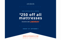 Astrabeds Natural Latex Mattresses 2014 Labor Day Sale