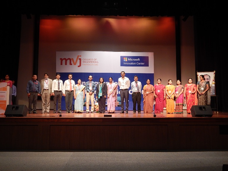 Microsoft Innovation Center in MVJCE'