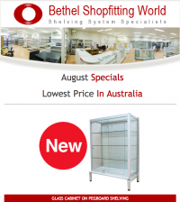 Bethel Shopfitting World August Sale