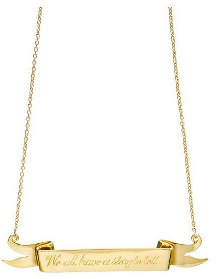 Mona Mara Scroll Necklace