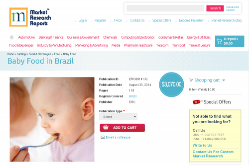 Baby Food in Brazil'