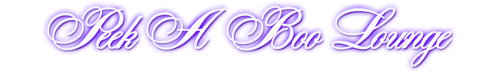 Company Logo For Peek-A-Boo Lounge'
