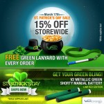 St. Patrick's Day Sale'