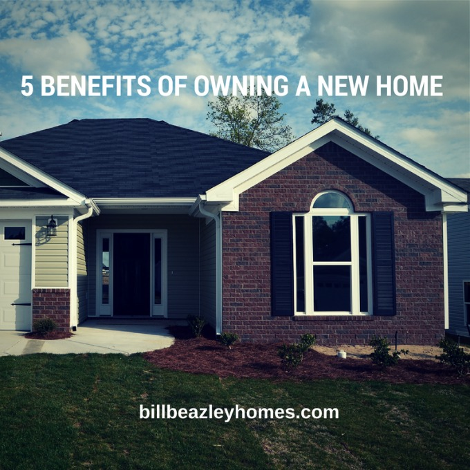 5 Benefits of Owning a New Home'