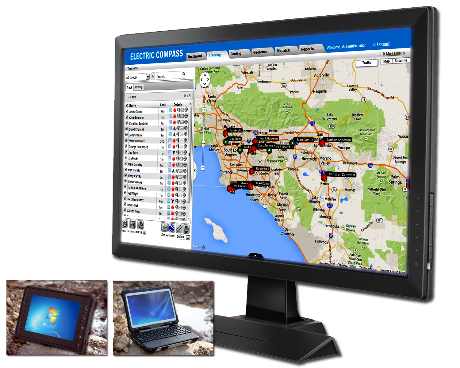 GPS Tracking for Windows 7 &amp; 8 Tablets &amp; Lap