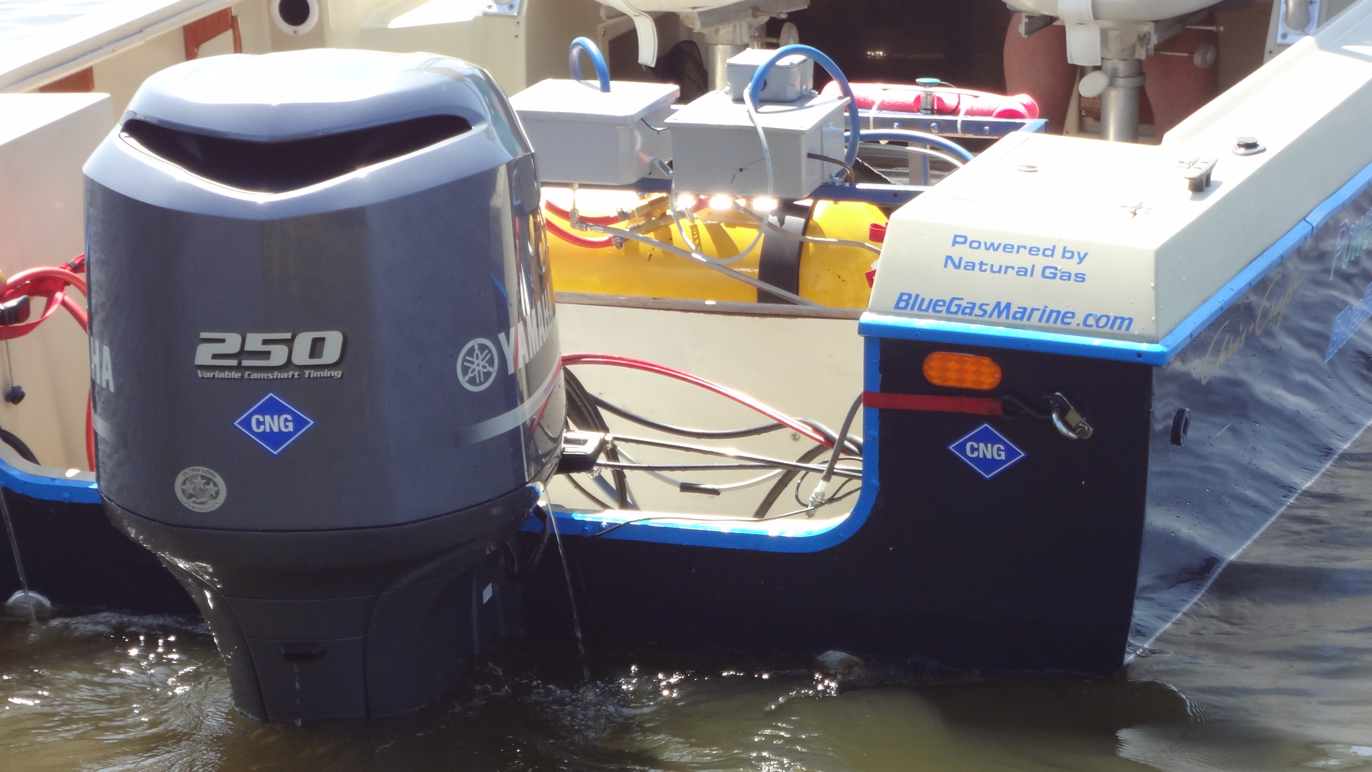 Blue Gas Marine Hybrid Engine'