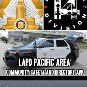 LAPD Pacific Safety &amp;amp; Directory App'