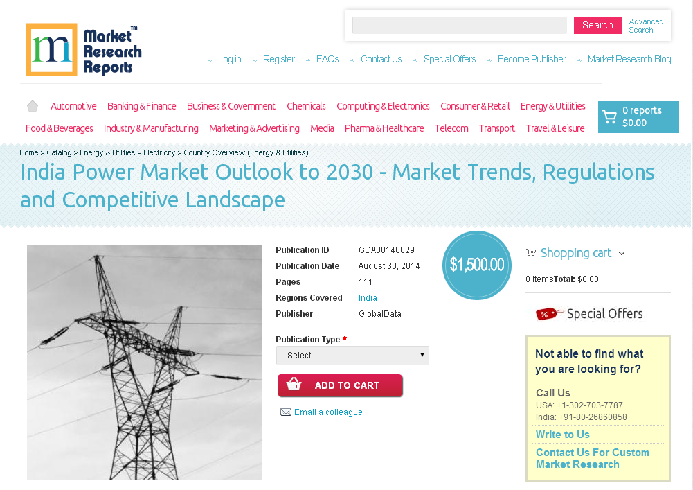 India Power Market Outlook to 2030'