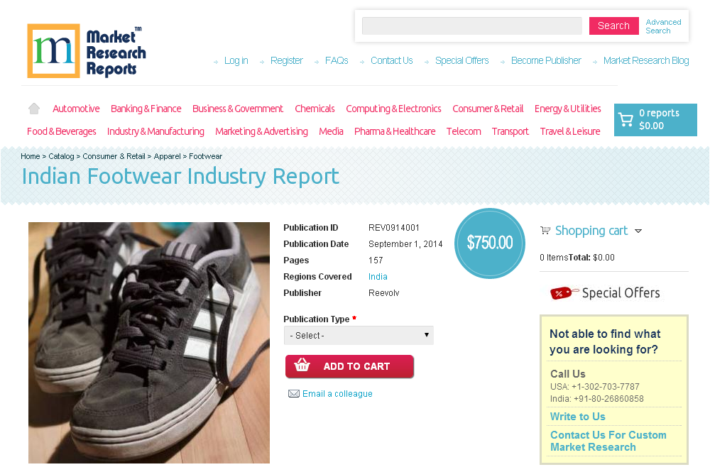 Indian Footwear Industry Report'