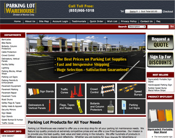 Parking Lot Warehouse - Parking Lot Equipment'