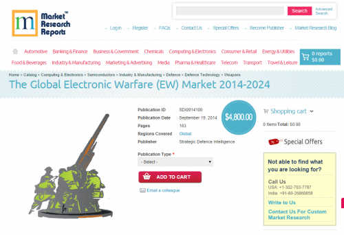 Global Electronic Warfare (EW) Market 2014 - 2024'