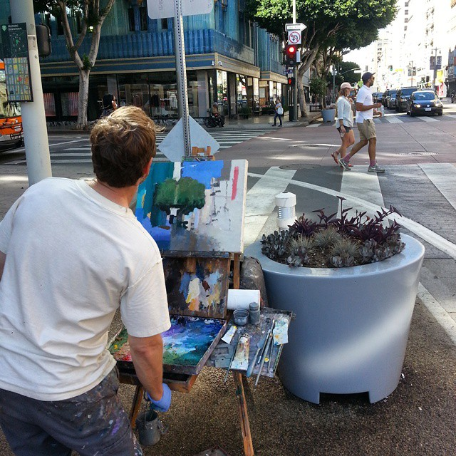 Alex Schaefer Plein Air Painting