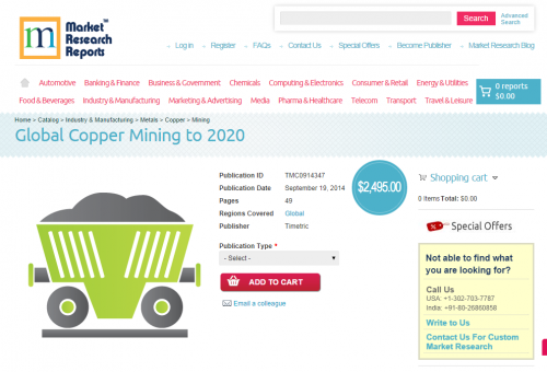 Global Copper Mining to 2020'